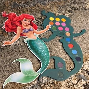 The Little Mermaid Ariel Eyeshadow Palette w/ Mirror 🪞 🎨